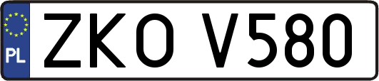 ZKOV580