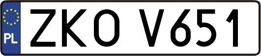 ZKOV651