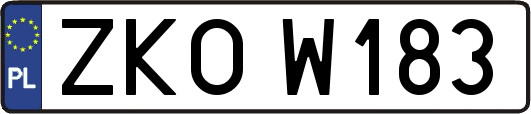 ZKOW183