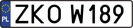 ZKOW189