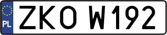 ZKOW192