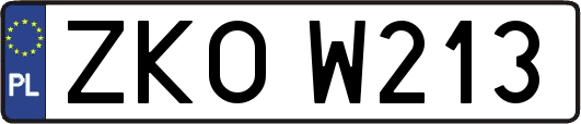 ZKOW213