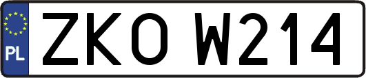 ZKOW214