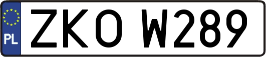 ZKOW289