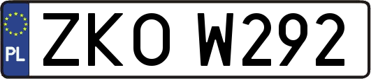 ZKOW292