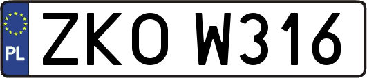 ZKOW316