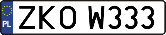 ZKOW333
