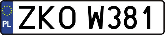 ZKOW381