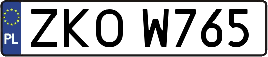 ZKOW765