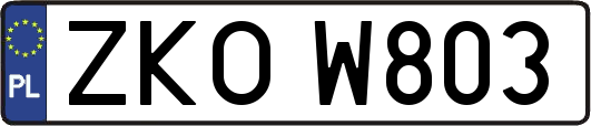 ZKOW803