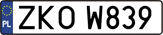 ZKOW839