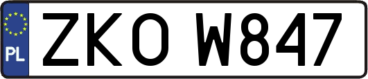 ZKOW847