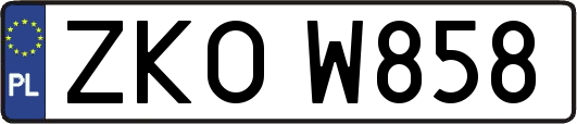 ZKOW858