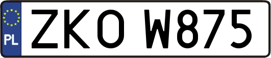 ZKOW875