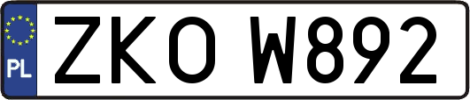 ZKOW892