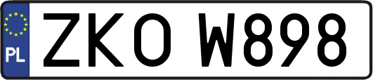 ZKOW898