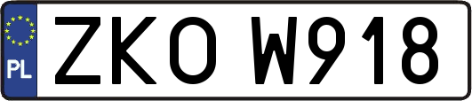 ZKOW918