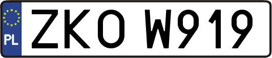 ZKOW919