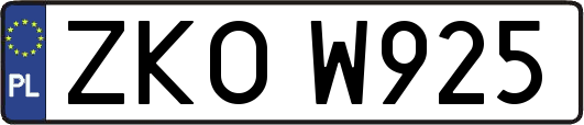 ZKOW925