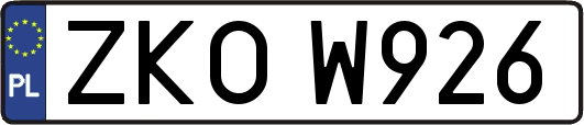 ZKOW926