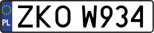 ZKOW934