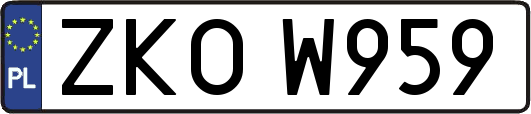ZKOW959