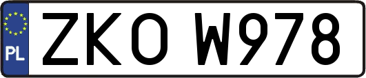ZKOW978