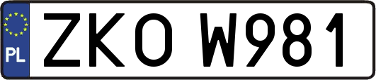 ZKOW981