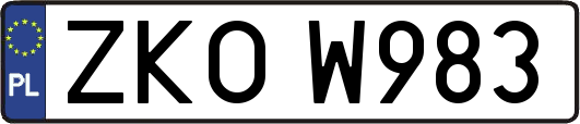 ZKOW983