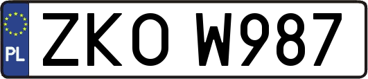 ZKOW987