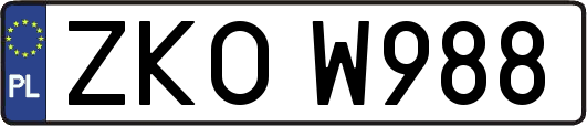ZKOW988
