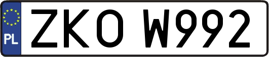 ZKOW992