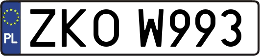 ZKOW993