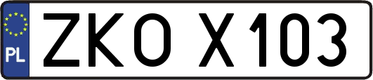 ZKOX103