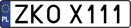 ZKOX111
