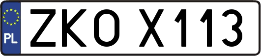 ZKOX113