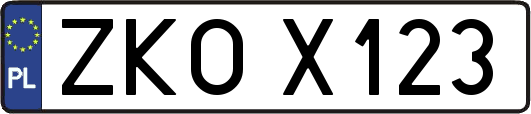 ZKOX123
