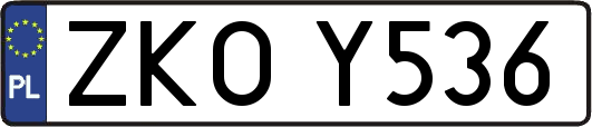 ZKOY536