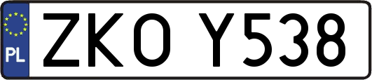 ZKOY538