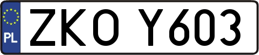 ZKOY603