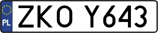 ZKOY643