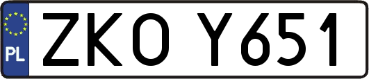ZKOY651