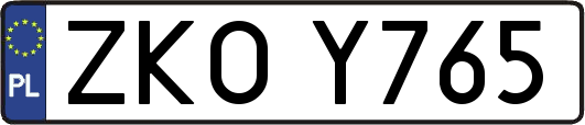 ZKOY765