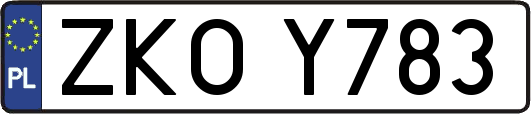 ZKOY783