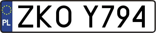 ZKOY794