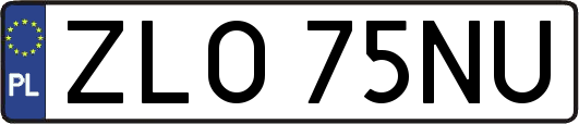 ZLO75NU