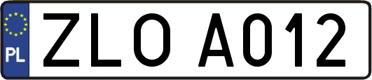 ZLOA012