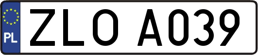 ZLOA039