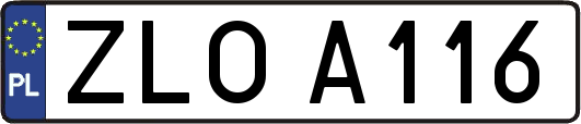 ZLOA116