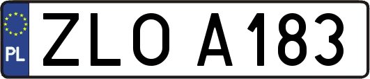 ZLOA183